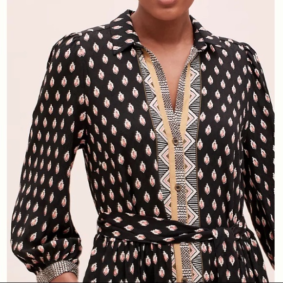 Anthropologie Maeve Bridgette Maxi Shirtdress - Picture 2 of 9